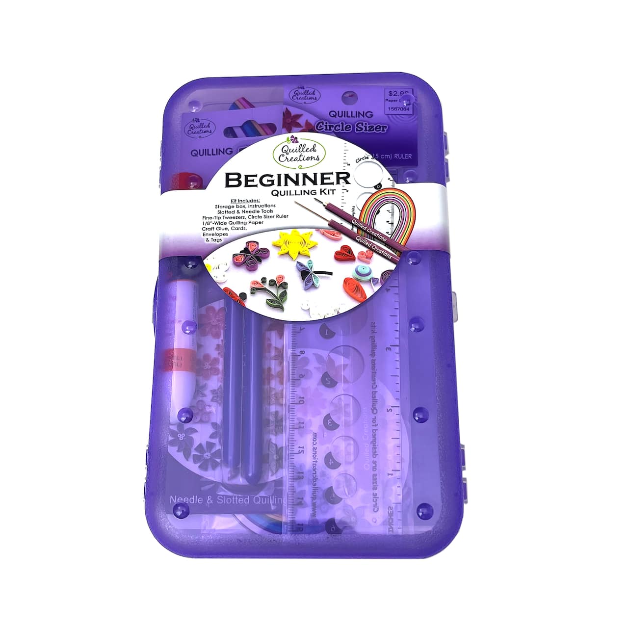 6 Pack: Quilled Creations™ Beginner Quilling Kit